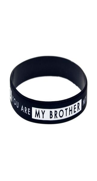 1pc you are my brother you are not my friend silicone rubber wristband size 2 colors8198606, Black
1pc you are my brother you are not my friend silicone rubber wristband size 2 colors8198606, Black