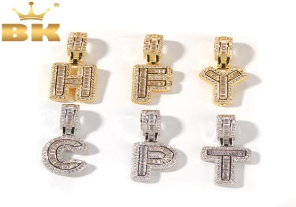 the bling king single small baguette letter pendant necklace english initial letters fashion iced out cubic zirconia jewelry9633133, Silver
the bling king single small baguette letter pendant necklace english initial letters fashion iced out cubic zirconia jewelry9633133, Silver