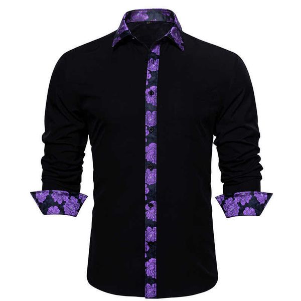 men's casual custom shirts classic button down dress shirt formal inner contrast long sleeve printed regular fit shirt ivbb, White;black
men's casual custom shirts classic button down dress shirt formal inner contrast long sleeve printed regular fit shirt ivbb, White;black