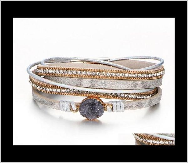 multilayer wrap leather handmade braided with magnetic clasp cuff bangle jewelry for women girl gift 4mmjb charm bracelets imnuz5766738, Golden;silver
multilayer wrap leather handmade braided with magnetic clasp cuff bangle jewelry for women girl gift 4mmjb charm bracelets imnuz5766738, Golden;silver