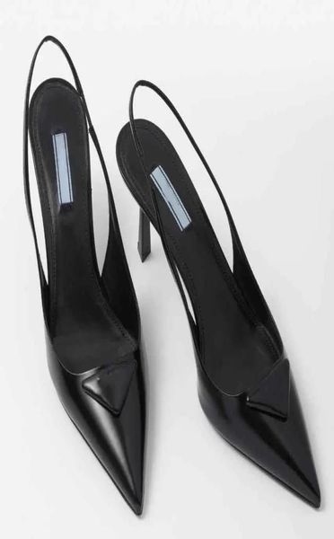 22s elegant summer triangle pull pointed toe leather sandals women039s slingback high heel shoes women039s high heels party 6850294, Black
22s elegant summer triangle pull pointed toe leather sandals women039s slingback high heel shoes women039s high heels party 6850294, Black