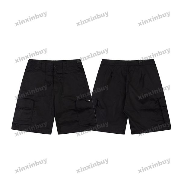 xinxinbuy men women designer shorts pant panelled multiple pockets spring summer white black blue s-2xl
xinxinbuy men women designer shorts pant panelled multiple pockets spring summer white black blue s-2xl