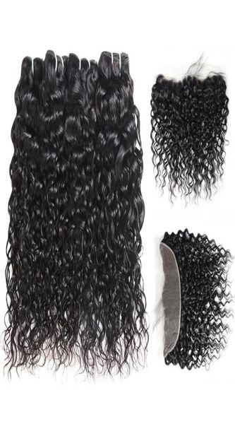 indian virgin hair extensions whole peruvian brazilian hair bundles with closure water wave 4pcs with 1325 lace frontal20656747543357, Black
indian virgin hair extensions whole peruvian brazilian hair bundles with closure water wave 4pcs with 1325 lace frontal20656747543357, Black