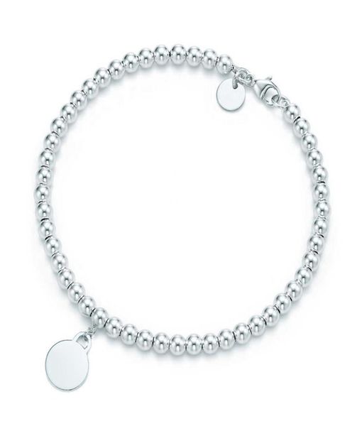 heart beaded bracelet women couple sterling silver strands chain 4mm beads ball t tag bracelets blue designer jewelry gifts for gi7726797, Black
heart beaded bracelet women couple sterling silver strands chain 4mm beads ball t tag bracelets blue designer jewelry gifts for gi7726797, Black