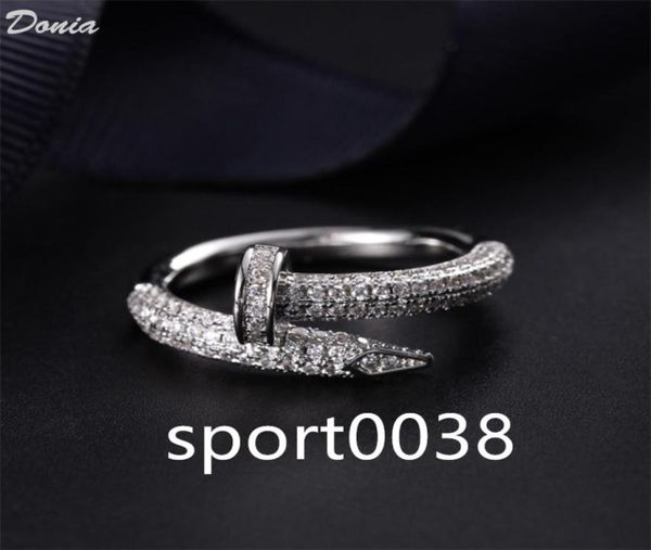 donia jewelry luxury ring exaggerated european and american fashion nails titanium microinlaid zircon creative designer gifts5137505, Silver
donia jewelry luxury ring exaggerated european and american fashion nails titanium microinlaid zircon creative designer gifts5137505, Silver