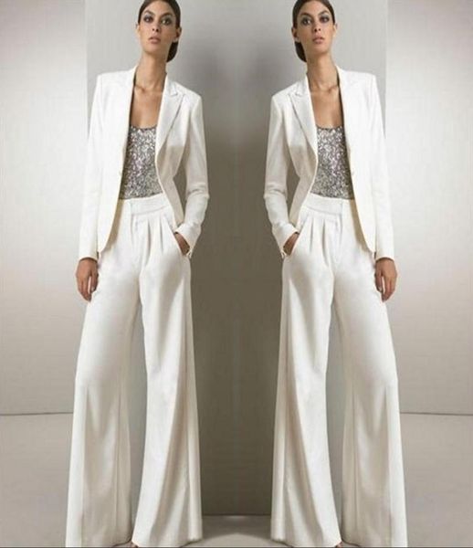 2018 white three pieces mother of the bride pant suits for silver sequined wedding guest dress with jackets plus size9927030, Black;red
2018 white three pieces mother of the bride pant suits for silver sequined wedding guest dress with jackets plus size9927030, Black;red