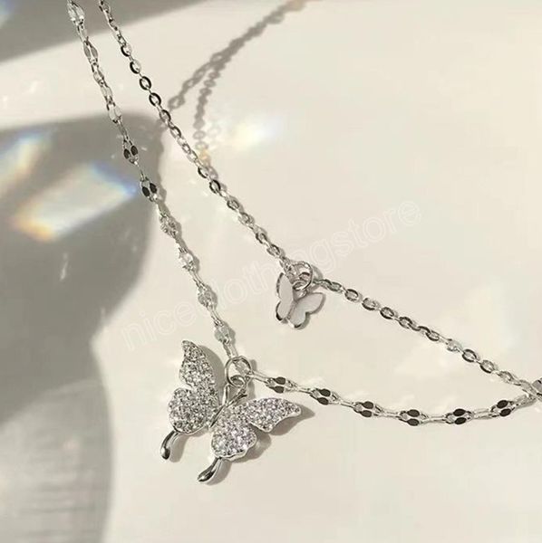 gold silver colour shiny butterfly necklace women elegent double layer clavicle chain necklace anniversary gift jewelry necklaces1319989
gold silver colour shiny butterfly necklace women elegent double layer clavicle chain necklace anniversary gift jewelry necklaces1319989