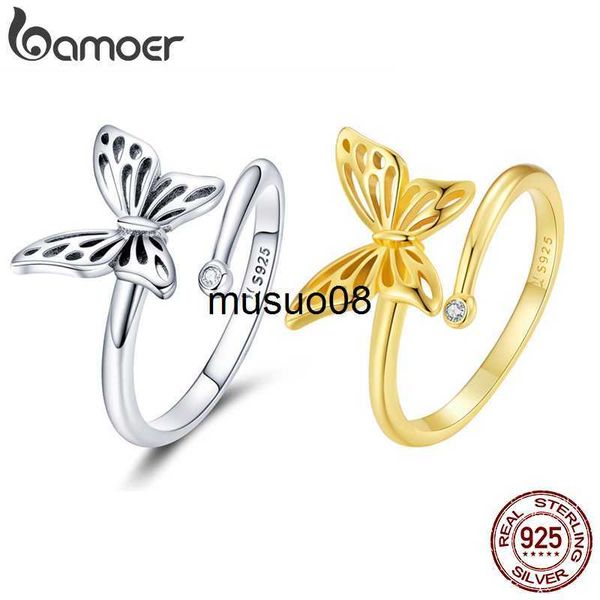band rings bamoer authentic 925 sterling silver cute butterfly adjustable finger rings 14k gold plated adjustable ring 3 colors j230602
band rings bamoer authentic 925 sterling silver cute butterfly adjustable finger rings 14k gold plated adjustable ring 3 colors j230602