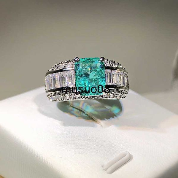 band rings 2022 new fashion emerald princess paraiba couples ring for women double full diamond crystal engagement anniversary gift jewelry, Silver
band rings 2022 new fashion emerald princess paraiba couples ring for women double full diamond crystal engagement anniversary gift jewelry, Silver
