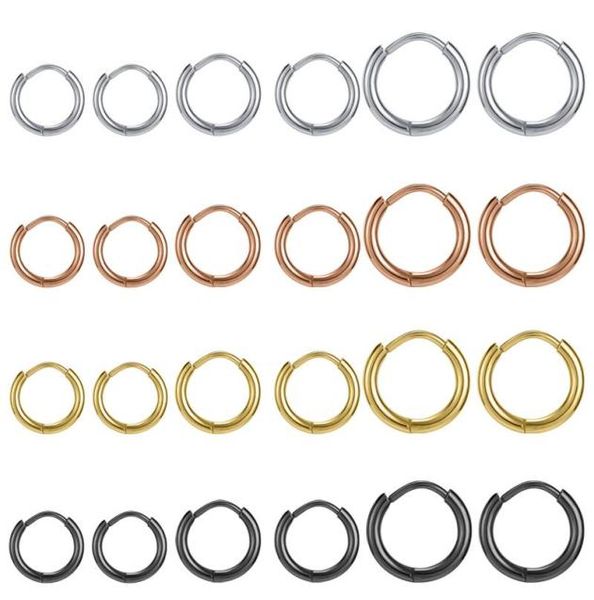 hoop huggie aoedej high polish smooth round earring women men stainless steel rose gold small punk gothic loop1851818, Golden;silver
hoop huggie aoedej high polish smooth round earring women men stainless steel rose gold small punk gothic loop1851818, Golden;silver