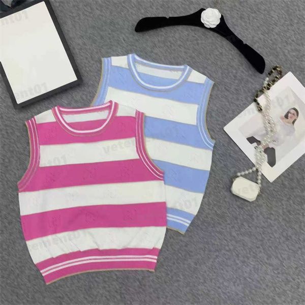 hollow out knit tees women r knitwear cotton fabrics letter logo embroidery striped patchwork crew neck sleeveless vest summer women clothin, White
hollow out knit tees women r knitwear cotton fabrics letter logo embroidery striped patchwork crew neck sleeveless vest summer women clothin, White