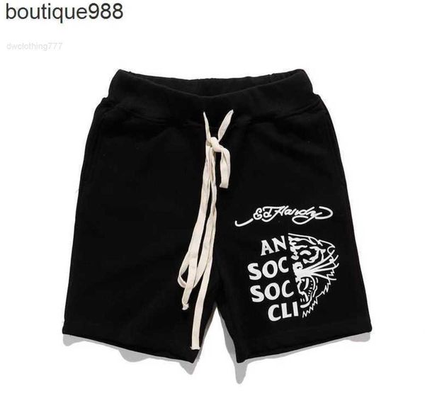 23 branch branded assc limited spring summer tiger head print shorts men women couples shorts, White;black
23 branch branded assc limited spring summer tiger head print shorts men women couples shorts, White;black