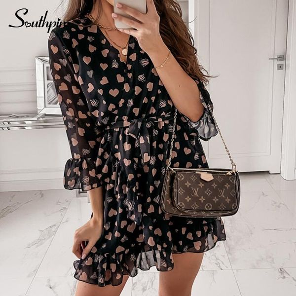 dresses southpire women's black khaki heart print mini dresses spring fashion vneck high street style party vestidos, Black;gray
dresses southpire women's black khaki heart print mini dresses spring fashion vneck high street style party vestidos, Black;gray