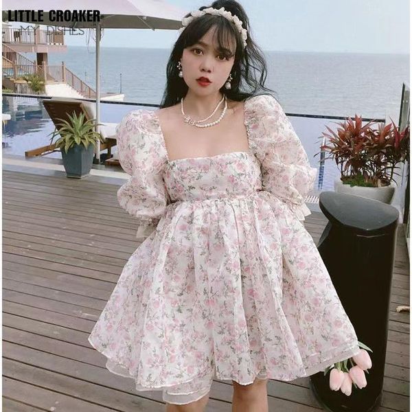 dresses summer women bothsides wear floral print chiffon organza dress square neck puff sleeve holiday party dress short vestido, Black;gray
dresses summer women bothsides wear floral print chiffon organza dress square neck puff sleeve holiday party dress short vestido, Black;gray