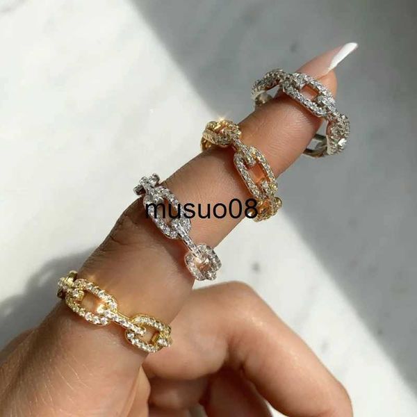 band rings chic dazzling cuban link chain rings for women ice out micro pave zirconia tennis ring fashion accessories hiphop rock jewelry j2, Silver
band rings chic dazzling cuban link chain rings for women ice out micro pave zirconia tennis ring fashion accessories hiphop rock jewelry j2, Silver