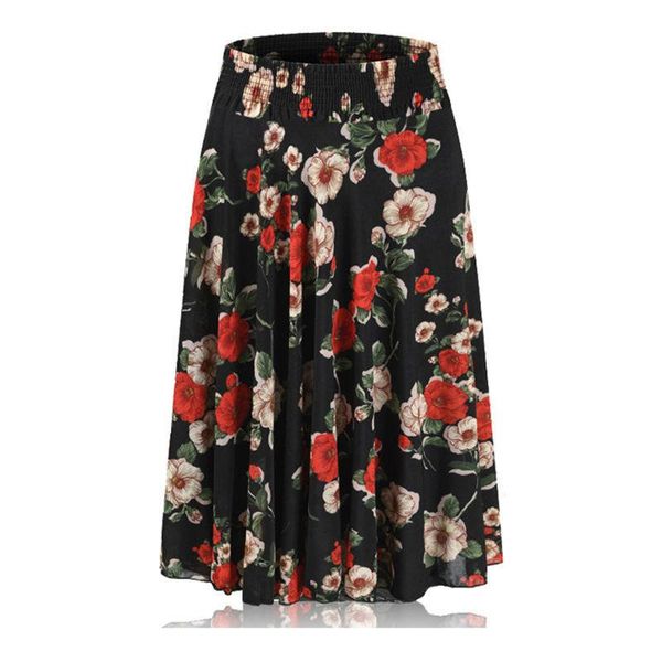 dresses women's summer skirt chiffon dot print aline highwaisted skirt vintage casual fashion elastic waist elegant mid calf skirts, Black;gray
dresses women's summer skirt chiffon dot print aline highwaisted skirt vintage casual fashion elastic waist elegant mid calf skirts, Black;gray