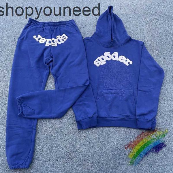designer men's hoodies sweatshirts fw blue spder hoodie men women foam printing spider web hooded young thug pullovermi51, Black
designer men's hoodies sweatshirts fw blue spder hoodie men women foam printing spider web hooded young thug pullovermi51, Black