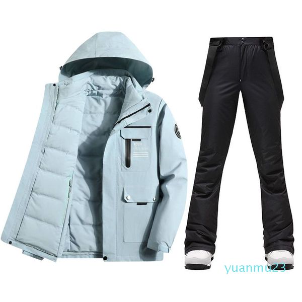 other sporting goods ski suit women winter warm down jackets and mountain pants waterproof breathable outdoor coat snow set, Black
other sporting goods ski suit women winter warm down jackets and mountain pants waterproof breathable outdoor coat snow set, Black