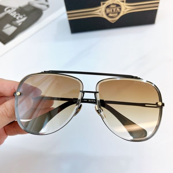 men's sunglasses dita gold vacuum plating sunglasses minimalist design polygonal diamond trimming process, White;black
men's sunglasses dita gold vacuum plating sunglasses minimalist design polygonal diamond trimming process, White;black