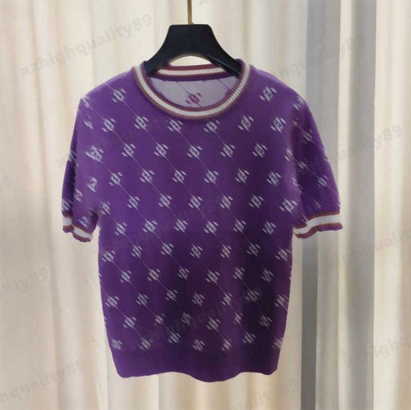 summer knitting short sleeves t shirt purple round neck casual tees cotton blend geometric loose short tshirt designer clothes womem tshirt, White
summer knitting short sleeves t shirt purple round neck casual tees cotton blend geometric loose short tshirt designer clothes womem tshirt, White