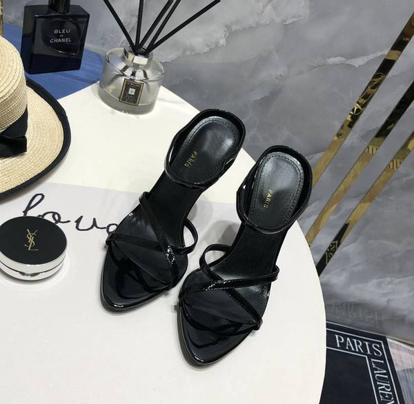brand new womens lacquered high heeled sandals 10cm shoes casual summer dress slp shoes size 35-41, Black
brand new womens lacquered high heeled sandals 10cm shoes casual summer dress slp shoes size 35-41, Black
