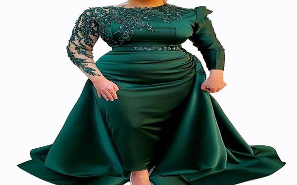2021 plus size arabic aso ebi muslim dark green prom dresses lace beaded sheath satin evening formal party second reception brides6937262, Black
2021 plus size arabic aso ebi muslim dark green prom dresses lace beaded sheath satin evening formal party second reception brides6937262, Black