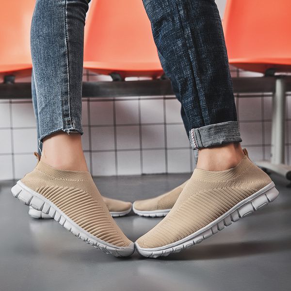 ultralight comfortable couple casual shoes womens walking sock sneakers soft summer big size 35-47 light footwear, Black
ultralight comfortable couple casual shoes womens walking sock sneakers soft summer big size 35-47 light footwear, Black