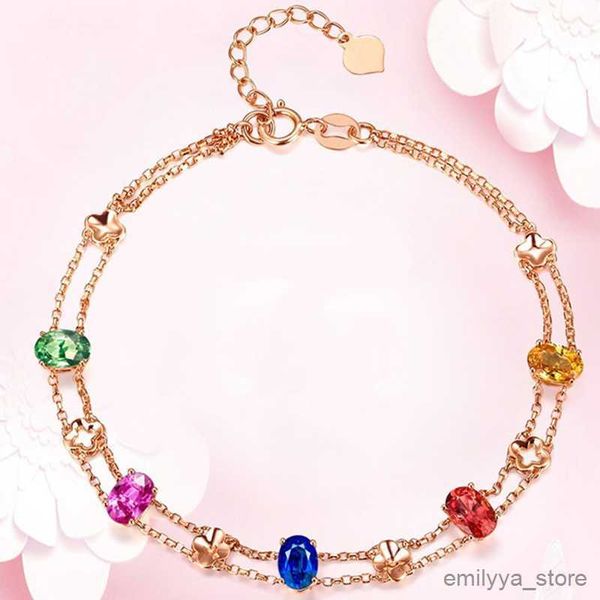 charm bracelets bracelet for women luxury colorful zircon lucky double layer rose gold color fashion jewelry, Golden;silver
charm bracelets bracelet for women luxury colorful zircon lucky double layer rose gold color fashion jewelry, Golden;silver