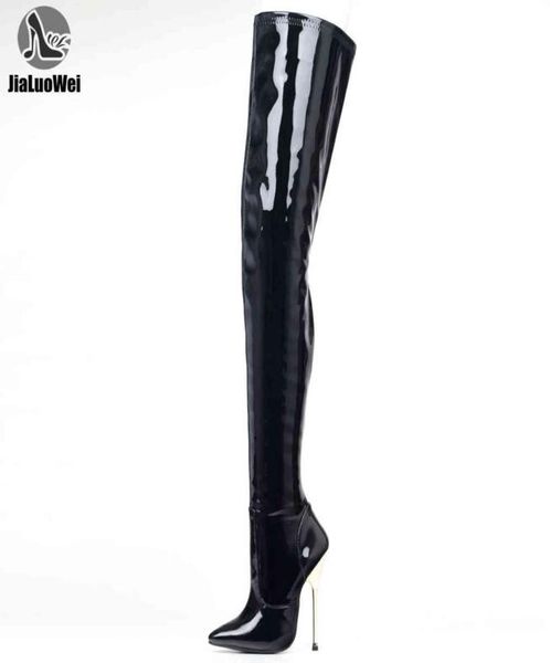 jialuowei 3646 big size pu leather thigh high boots 14cm high heel pointed toe over the knee long boots in stock fast h19777834, Black
jialuowei 3646 big size pu leather thigh high boots 14cm high heel pointed toe over the knee long boots in stock fast h19777834, Black