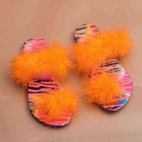 slippers dropshipping summer women flat ostrich hair flip flop plush fluffy furry shoes fashion sweet cute slides ladies sandals 220708, Black
slippers dropshipping summer women flat ostrich hair flip flop plush fluffy furry shoes fashion sweet cute slides ladies sandals 220708, Black