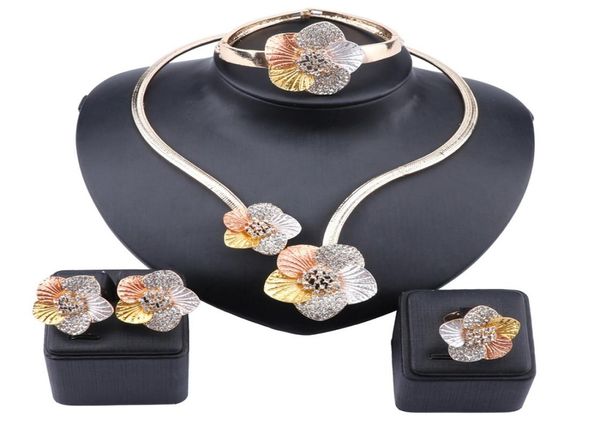 african beads jewelry sets flower crystal pendant necklace earrings bracelet rings for women wedding party accessories sets5741059, Slivery;golden
african beads jewelry sets flower crystal pendant necklace earrings bracelet rings for women wedding party accessories sets5741059, Slivery;golden