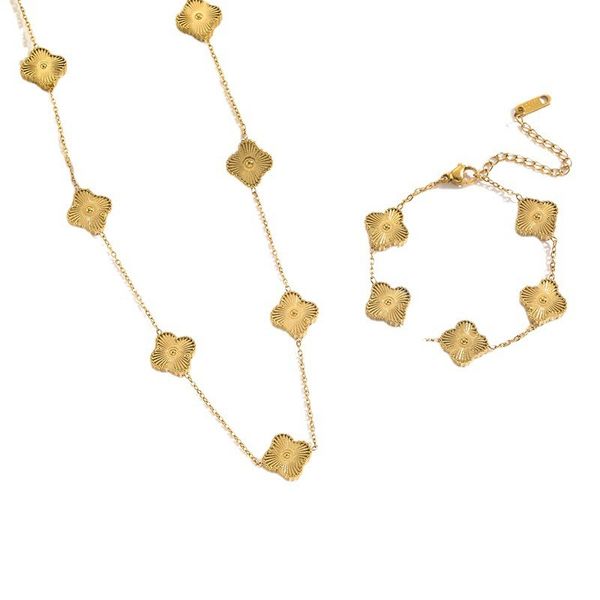 brand designer bracelet clover bracelet necklace classic 4/four leaf clover charm bracelets bangle chain earrings agate shell jewelry women&, Black
brand designer bracelet clover bracelet necklace classic 4/four leaf clover charm bracelets bangle chain earrings agate shell jewelry women&, Black