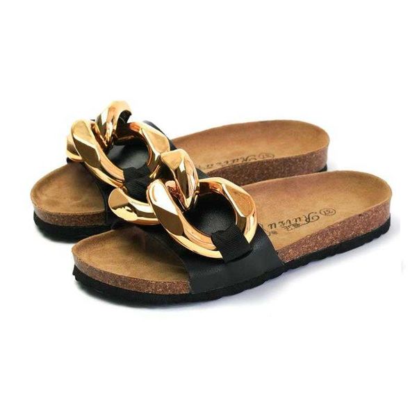 sandals summer new style ladies cork slippers metal ring casual breathable womens shoes beach and fish flat 230417, Black
sandals summer new style ladies cork slippers metal ring casual breathable womens shoes beach and fish flat 230417, Black