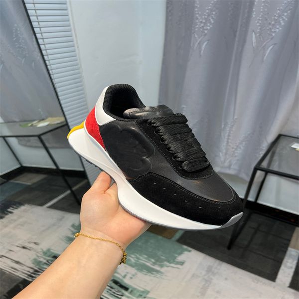 mens shoes casual shoes sneaker classic contrast sneakers ight men's sports with nylon cowhide patchwork flats, Black
mens shoes casual shoes sneaker classic contrast sneakers ight men's sports with nylon cowhide patchwork flats, Black