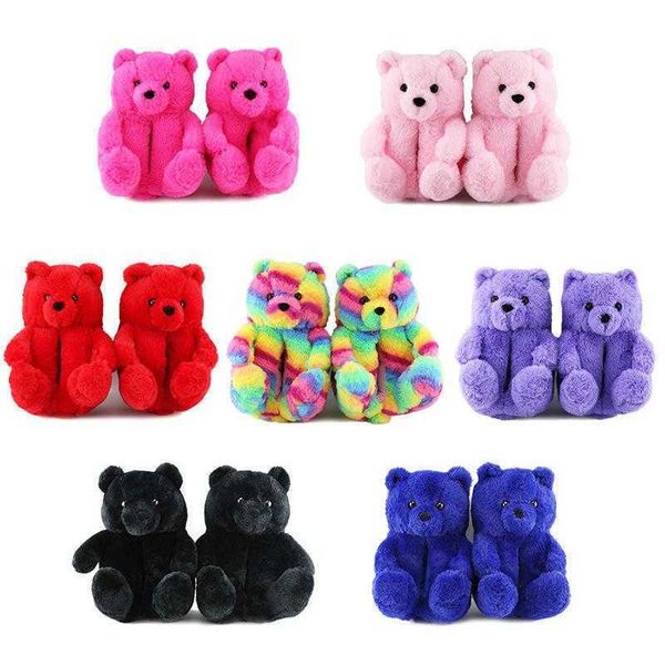 sandals winter teddy bear plush cotton slippers fashion women home warm flat non slip floor shoes ladies fuzzy 230417, Black
sandals winter teddy bear plush cotton slippers fashion women home warm flat non slip floor shoes ladies fuzzy 230417, Black