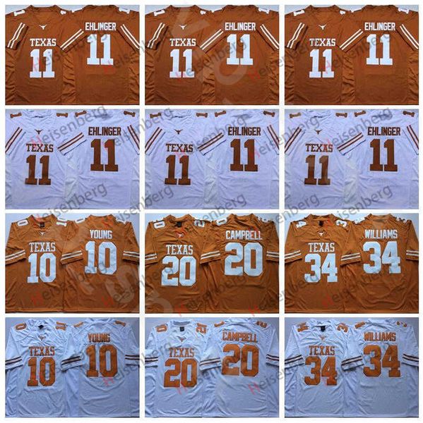 college texas longhorns football 20 earl campbell jersey 34 ricky williams 11 sam ehlinger 10 vince young 7 shane buechele yellow white, Black
college texas longhorns football 20 earl campbell jersey 34 ricky williams 11 sam ehlinger 10 vince young 7 shane buechele yellow white, Black