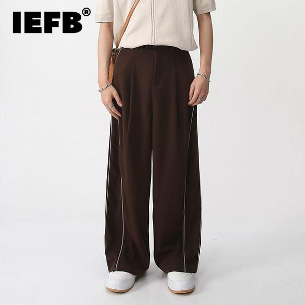 pants iefb men's wear spring new casual pants loose straight sports simple korean fashion 2023 solid color male trousers 9a7443, Black
pants iefb men's wear spring new casual pants loose straight sports simple korean fashion 2023 solid color male trousers 9a7443, Black