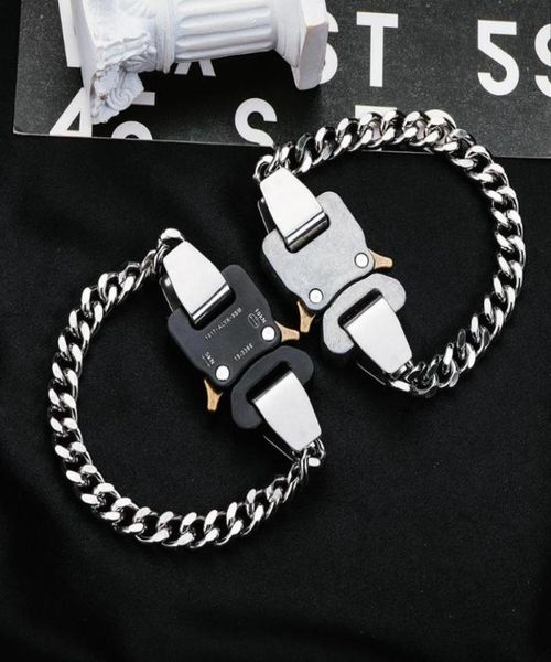 link chain 1017 alyx 9sm high street fashionable plug lock ins metal thick bracelet gold plated hip hop fashion accessories men9027486, Black
link chain 1017 alyx 9sm high street fashionable plug lock ins metal thick bracelet gold plated hip hop fashion accessories men9027486, Black