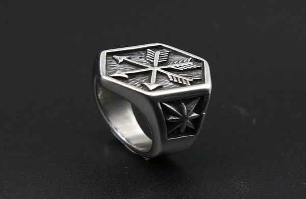 vintage viking arrow ring punk 316l stainless steel compass men fashion hip hop hippie jewelry drop store cluster rings9963095, Golden;silver
vintage viking arrow ring punk 316l stainless steel compass men fashion hip hop hippie jewelry drop store cluster rings9963095, Golden;silver