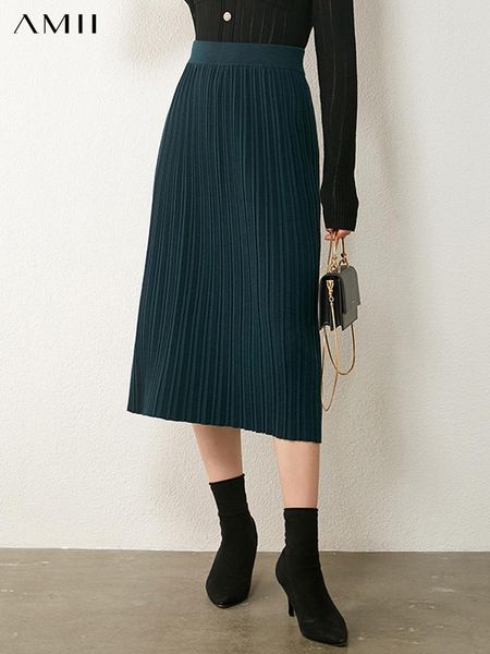 dresses amii minimalism pleated skirts for women high waist loose skirt elegant women's knitted skirt vintage long skirt female 1213046, Black;gray
dresses amii minimalism pleated skirts for women high waist loose skirt elegant women's knitted skirt vintage long skirt female 1213046, Black;gray