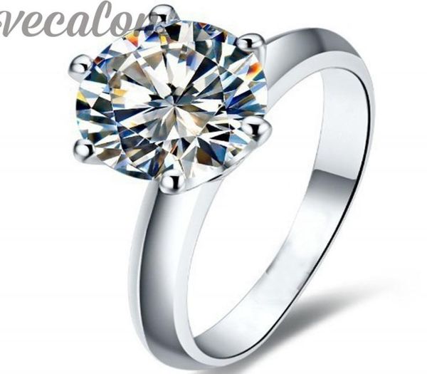 vecalon 2016 fashion new wedding ring for women 2ct simulated diamond cz 925 sterling silver female engagement band finger ring7782725, Slivery;golden
vecalon 2016 fashion new wedding ring for women 2ct simulated diamond cz 925 sterling silver female engagement band finger ring7782725, Slivery;golden