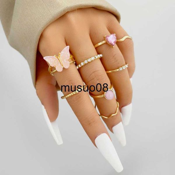 band rings 2022 fashion new women jewelry sets variety butterfly heart ring set wedding engagement ring party birthday gift jewelry j230602, Silver
band rings 2022 fashion new women jewelry sets variety butterfly heart ring set wedding engagement ring party birthday gift jewelry j230602, Silver