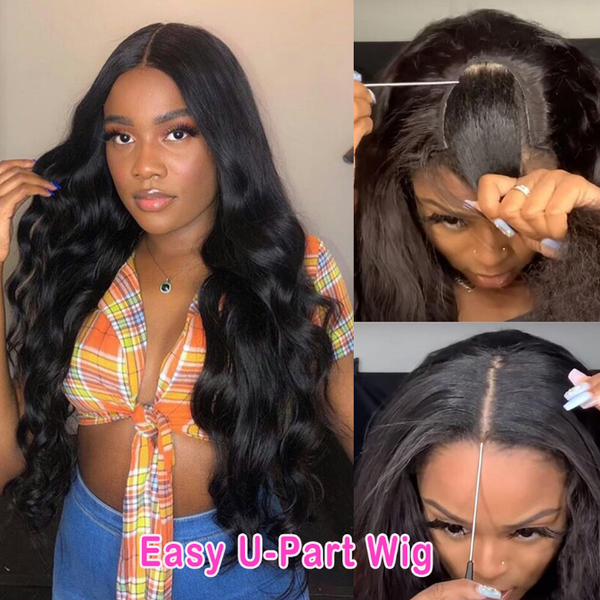 v part wig human hair no leave out 32 in body wave human hair wigs for women v u thin no glue suit natural hair 180%, Black;brown
v part wig human hair no leave out 32 in body wave human hair wigs for women v u thin no glue suit natural hair 180%, Black;brown