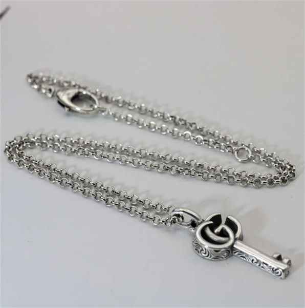 designer jewelry bracelet necklace ring trendy current vine key pendant fixed men's women's, Silver
designer jewelry bracelet necklace ring trendy current vine key pendant fixed men's women's, Silver