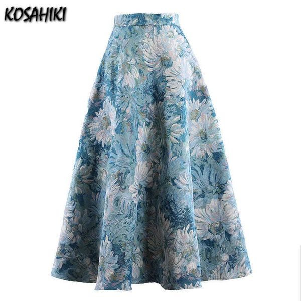 dresses kosahiki vintage floral print skirts women spring summer aline streetwear high waist retro party ladies midi skirt femme, Black;gray
dresses kosahiki vintage floral print skirts women spring summer aline streetwear high waist retro party ladies midi skirt femme, Black;gray