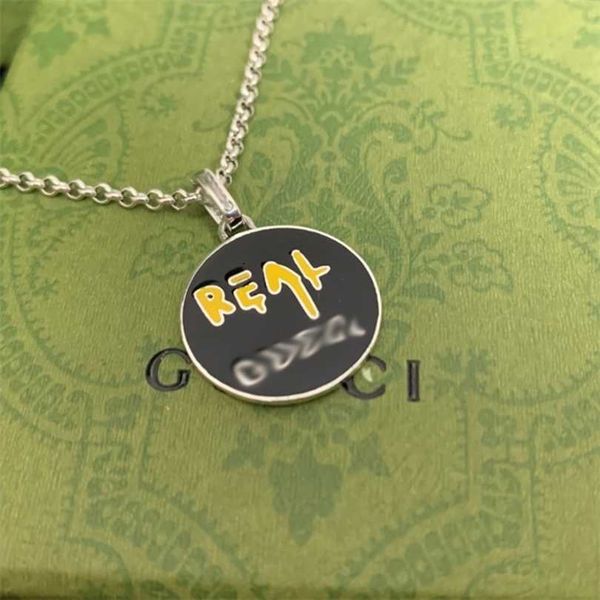 new 2023 designer jewelry bracelet necklace ring chaopai 925 black glue dripping real light sweater versatile hangtag, Silver
new 2023 designer jewelry bracelet necklace ring chaopai 925 black glue dripping real light sweater versatile hangtag, Silver