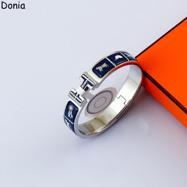 donia jewelry luxury bangle european and american fashion classic exaggerated enamel pattern letters titanium steel bracelet desig5516710, Black
donia jewelry luxury bangle european and american fashion classic exaggerated enamel pattern letters titanium steel bracelet desig5516710, Black