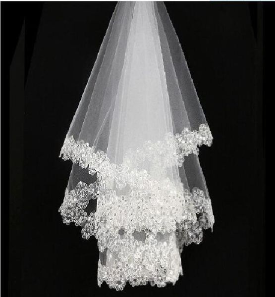 bridal wedding veils short white ivory bridal veils sequined lace appliques sequin tulle wedding veils7879079, Black
bridal wedding veils short white ivory bridal veils sequined lace appliques sequin tulle wedding veils7879079, Black
