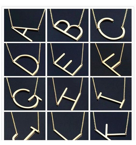 women fashion sideways personalized az letter name initial gold silver plated stainless steel necklace pendant for women gif8520312
women fashion sideways personalized az letter name initial gold silver plated stainless steel necklace pendant for women gif8520312