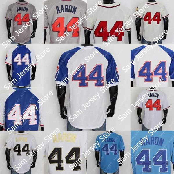 baseball jerseys 44 hank aaron jersey 1963 1974 1957 baseball jerseys white red cream blue stitched, Blue;black
baseball jerseys 44 hank aaron jersey 1963 1974 1957 baseball jerseys white red cream blue stitched, Blue;black